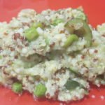 Quinoa gourmand aux légumes verts au robot multi-cuiseur Moulinex