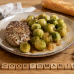 Pavé de porc oignon persil et choux de Bruxelles au Cookeo : un plat complet et savoureux pour changer du quotidien au robot multi-cuiseur Moulinex