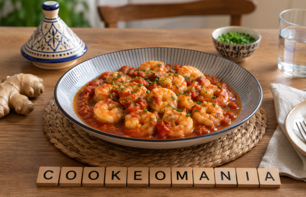 Gambas au gingembre au Cookeo une recette facile, parfumée et pleine de caractère