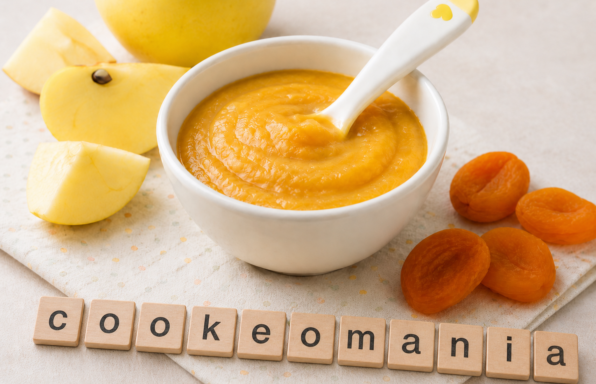 Compote bébé pomme abricot sec au Cookeo, une douceur fruitée dès 6 mois