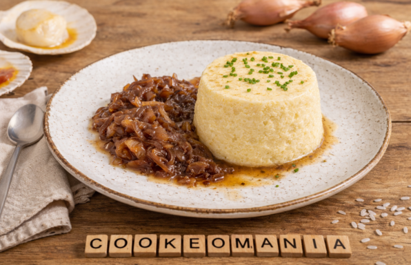 Mousseline de Saint-Jacques et compotée d’échalotes au Cookeo la recette raffinée et fondante