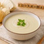 Soupe blanche pour bébé de 6 à 8 mois au Cookeo : un velouté doux au chou-fleur et céleri-rave au robot multi-cuiseur Moulinex