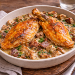 Suprêmes de Pintade aux Cèpes au cookéo