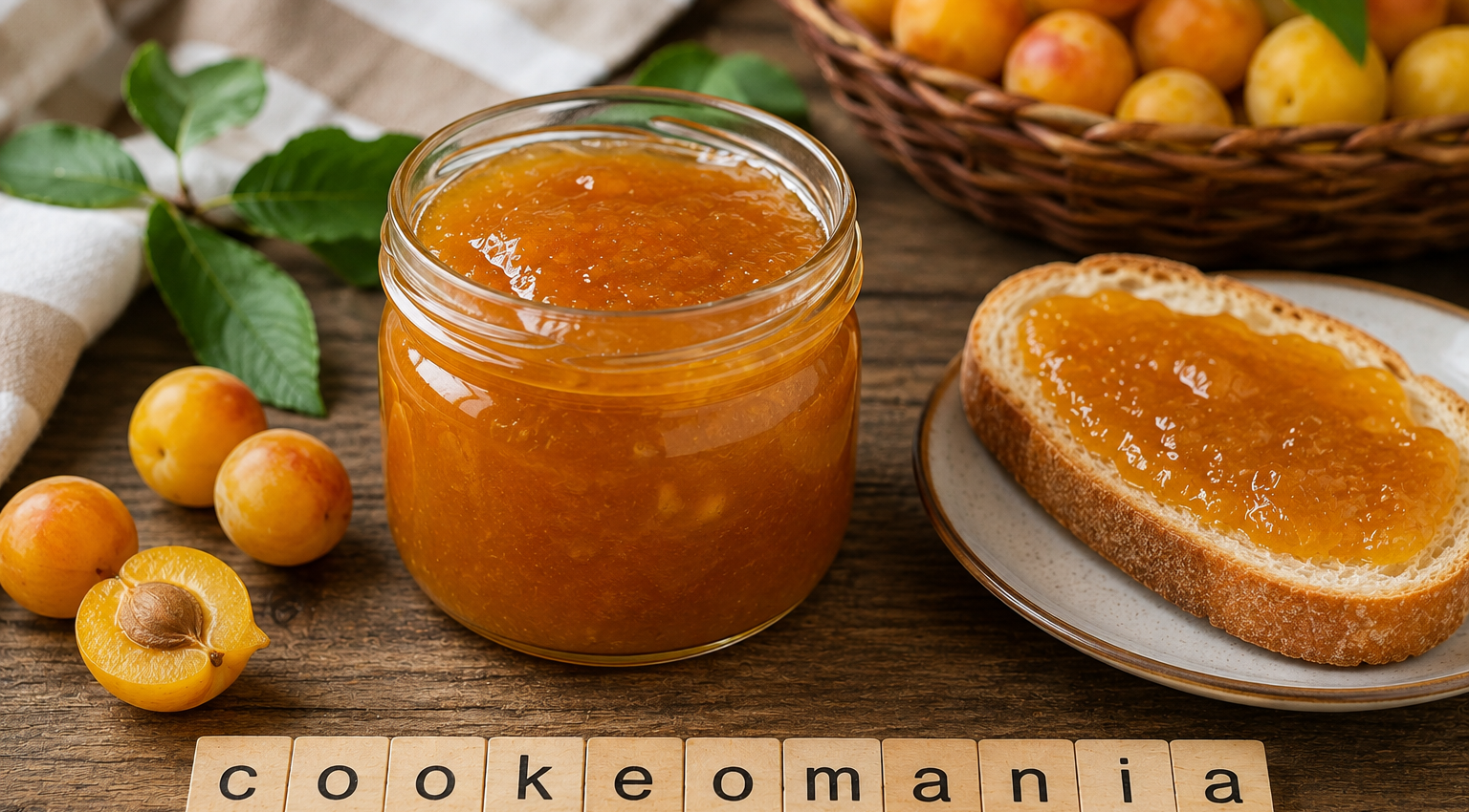 Confiture de mirabelles maison, douce et fruitée