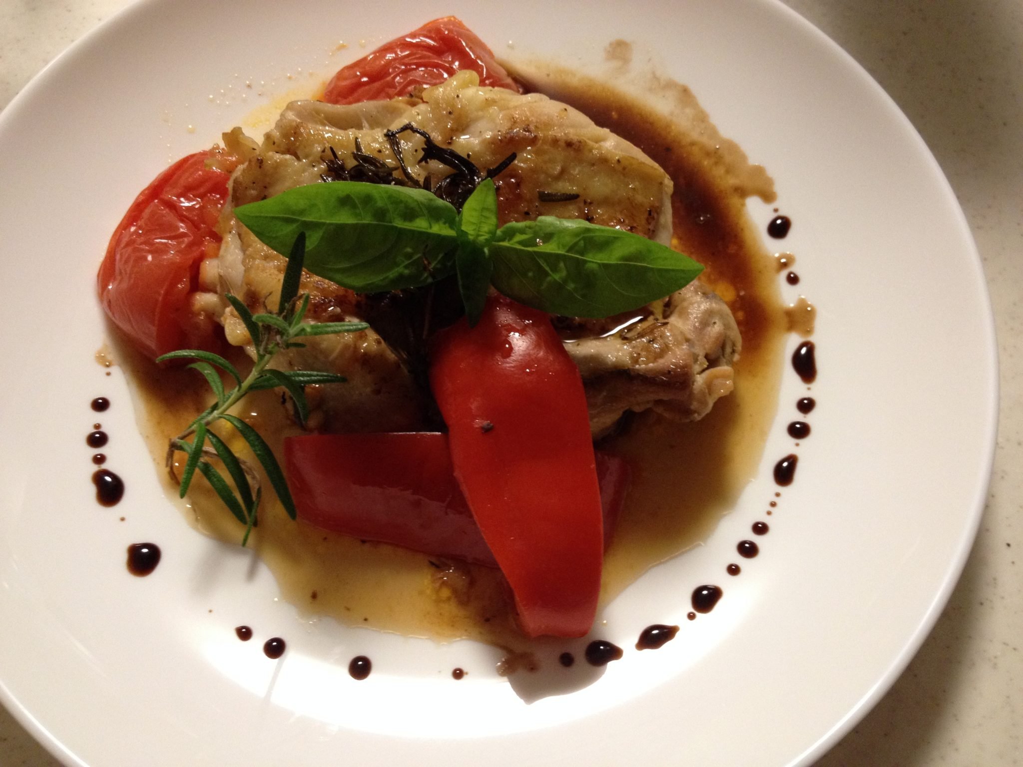 Poulet balsamique au cookeo