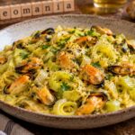 Moules aux poireaux, crème et curry au robot multi-cuiseur Moulinex