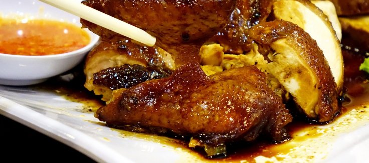 Poulet laqué au cookeo