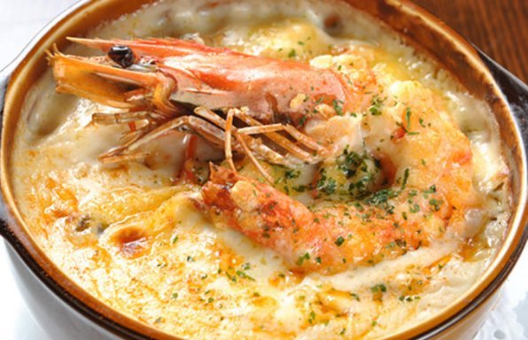 Gratin de fruits de mer au cookeo