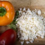 Poivron, tomate et feta au multicuiseur Moulinex