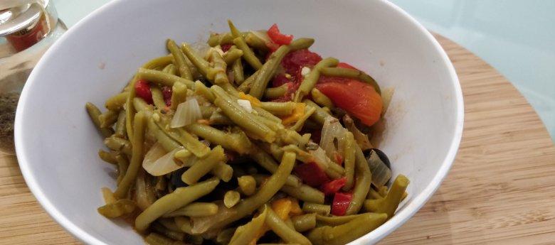Haricots verts à la Provençale au cookeo