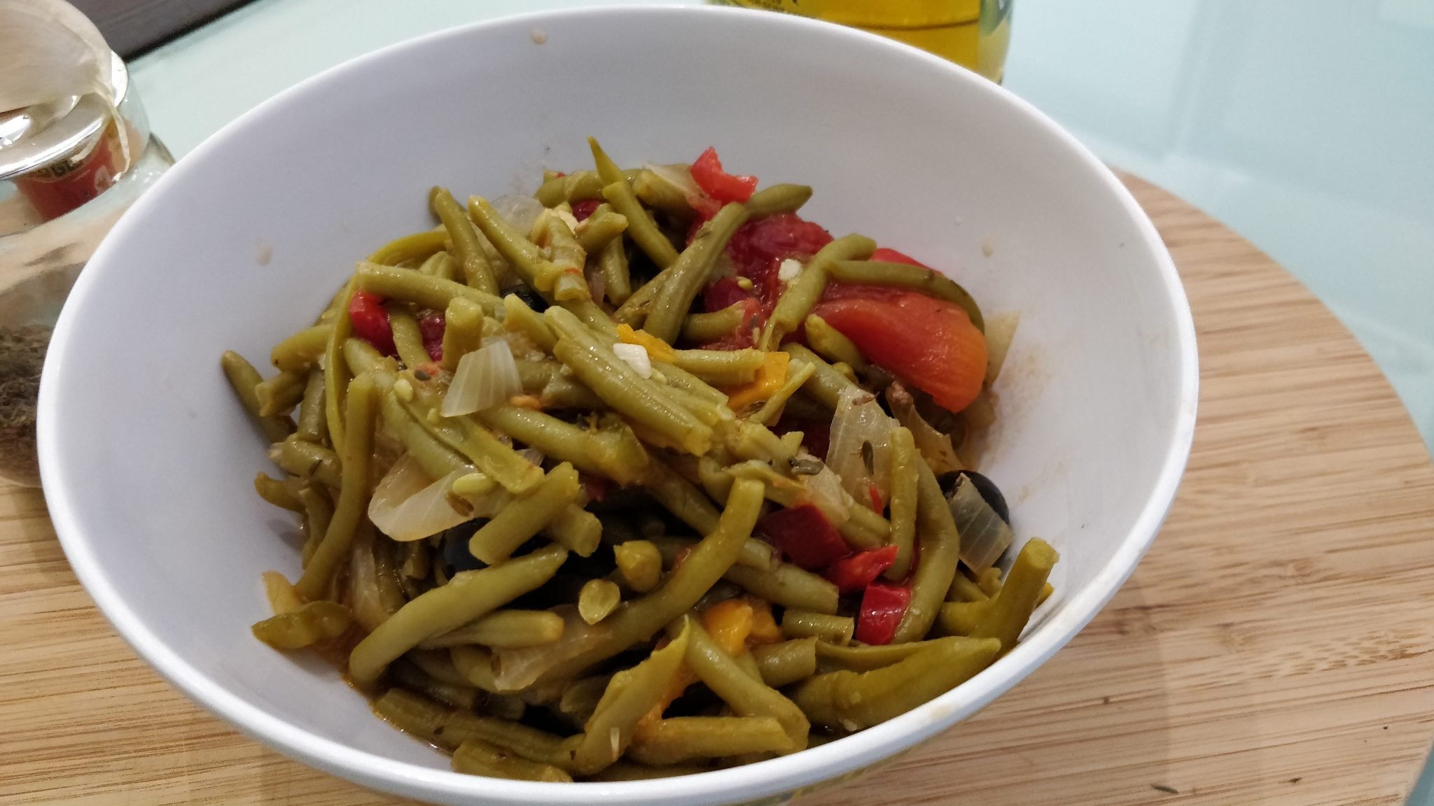 Haricots verts à la Provençale au cookeo