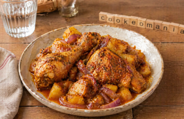 Poulet aux pommes de terre et épices au Cookeo un plat fondant et parfumé pour toute la famille