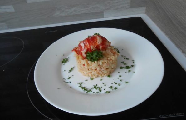 Risotto de homard au cookeo