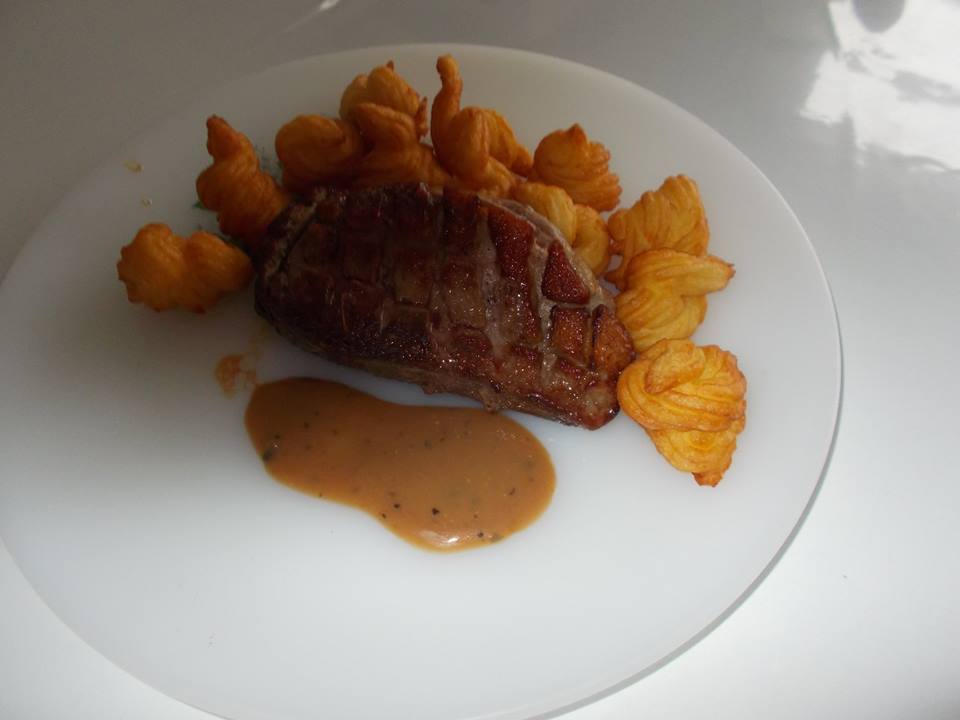 magret de canard sauce au poivre au cookeo