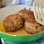 Boulettes de viande au fromage et aubergines au multicuiseur cookéo