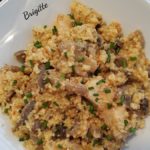 Quinoa à la dinde et champignon au cookeo