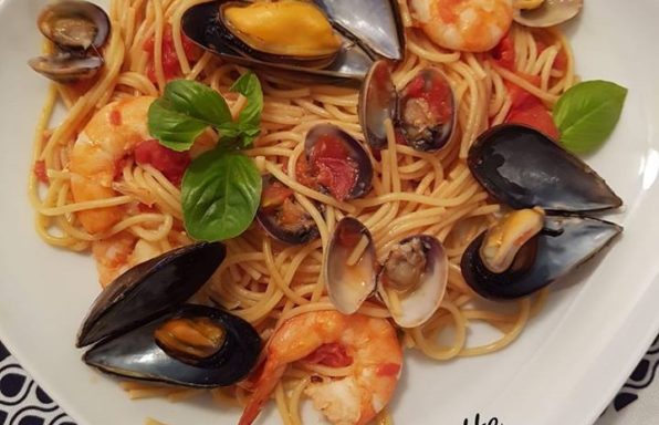 One pot pasta fruits de mer au cookeo La cuisine de Bibi