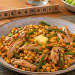 Aiguillettes de poulet au maïs et piment vert au Cookeo : une recette simple, fondante et pleine de goût à l'autocuiseur Moulinex
