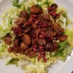 Salade de châtaignes grillées et lardons au multicuiseur Moulinex