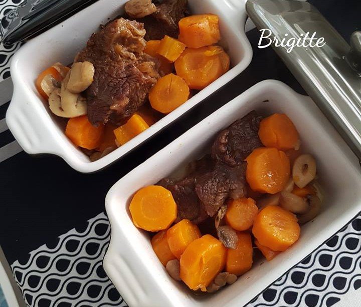 boeuf carottes au cookeo de La cuisine de Bii