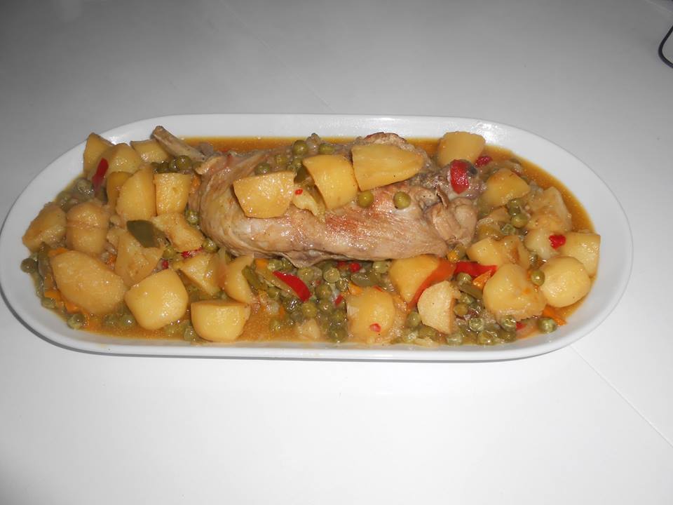 cuisses de dinde aux légumes au cookeo