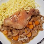 Cuisses de lapin aux champignons au robot multi-cuiseur cookéo
