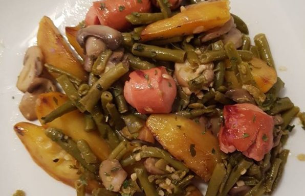Jardinière de légumes aux Knackis La cuisine de Bibi
