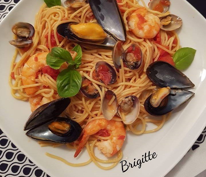 One pot pasta fruits de mer au cookeo La cuisine de Bibi