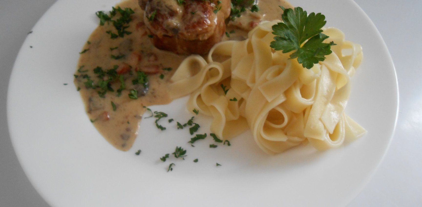 Paupiettes de porc à la forestière au cookeo