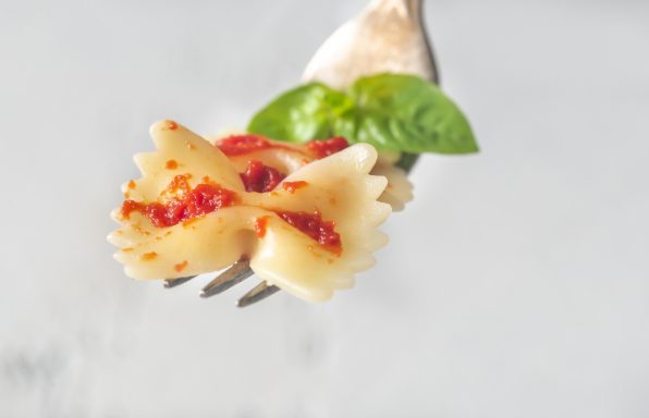 Farfalles sauce Arrabiata au cookeo