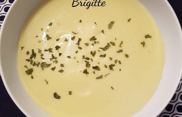 velouté de courgette vache qui rit la cuisine de bibi