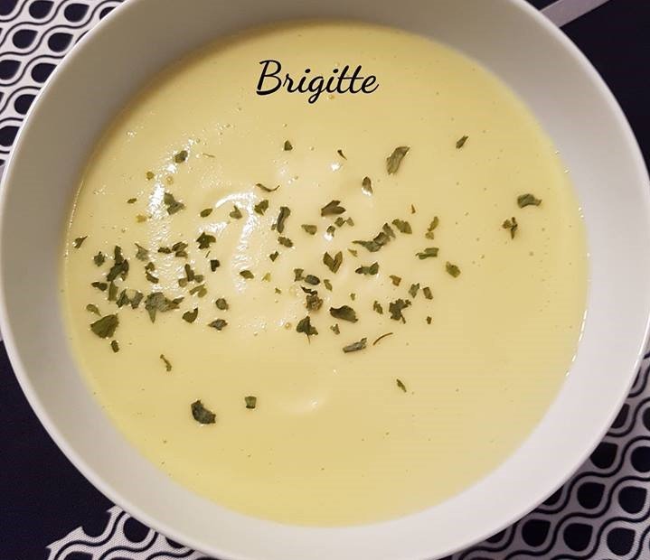 velouté de courgette vache qui rit la cuisine de bibi