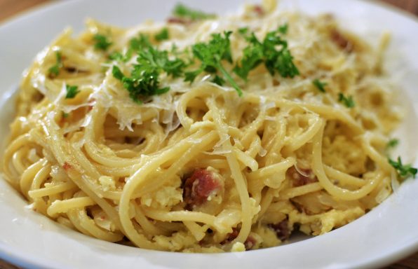 Spaghettis Carbonara au cookeo