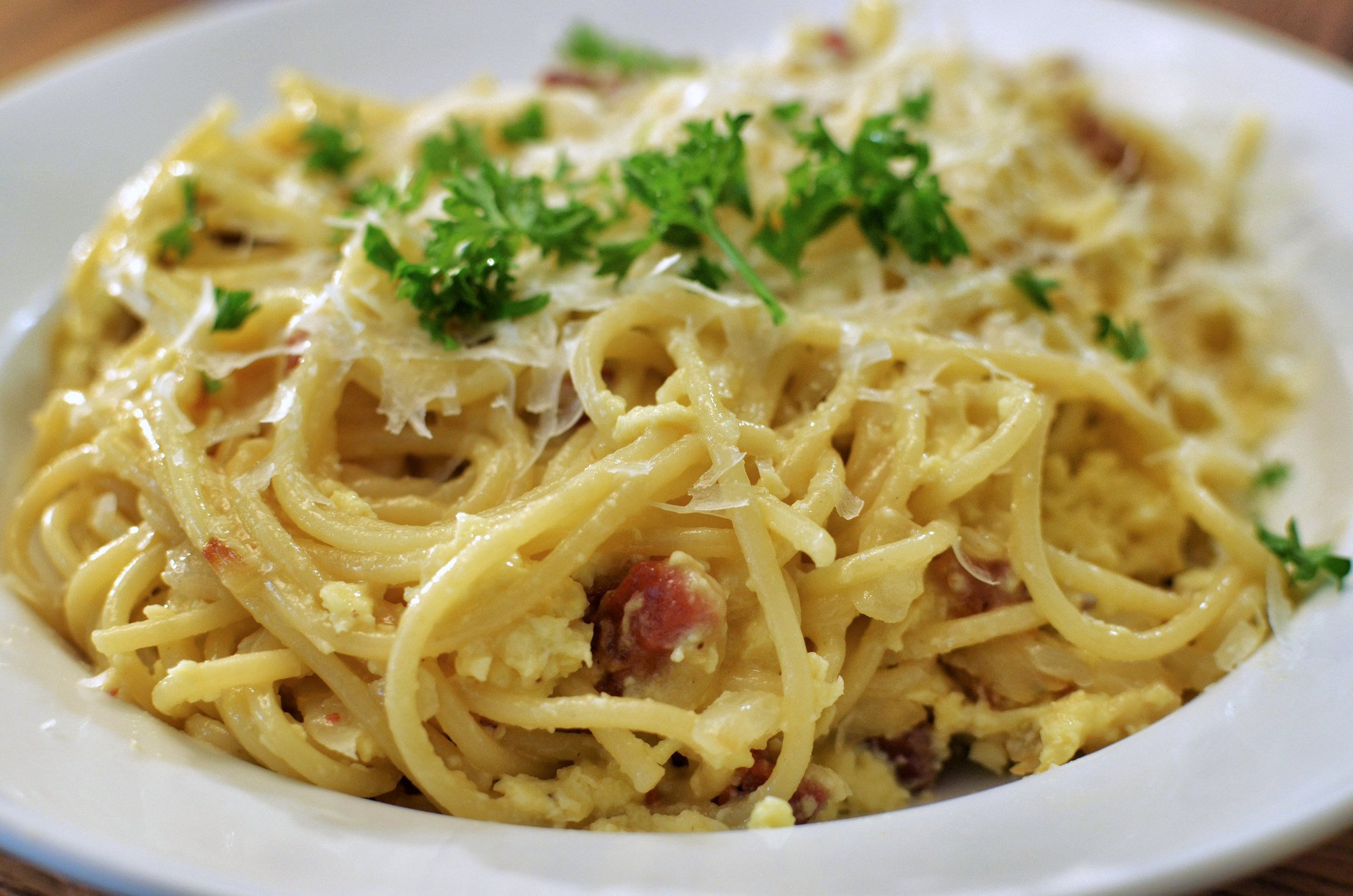 Spaghettis Carbonara au cookeo - Cookeo Mania