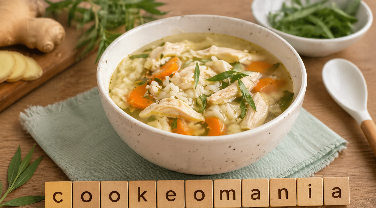 Bouillon de poulet à l’estragon au Cookeo une recette légère, parfumée et réconfortante