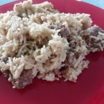 Riz steak haché au cookeo