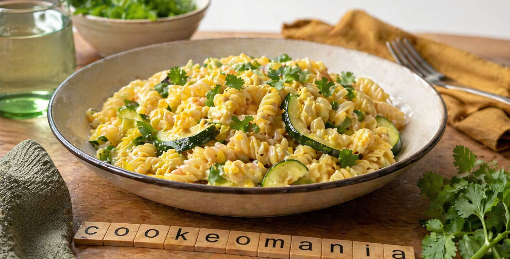 Nouilles au curry et tagliatelles de courgettes au Cookeo un repas rapide et plein de saveurs