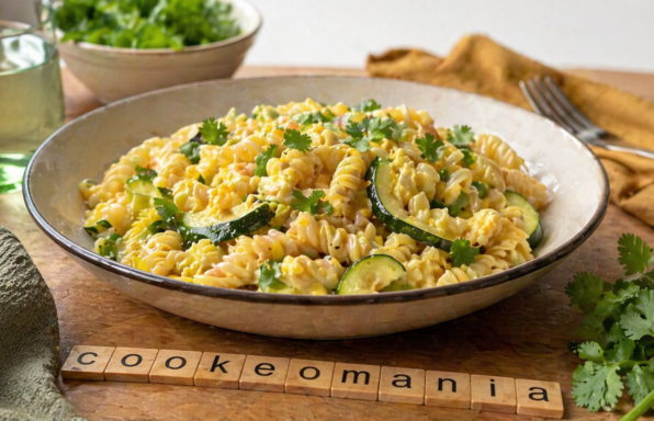 Nouilles au curry et tagliatelles de courgettes au Cookeo un repas rapide et plein de saveurs