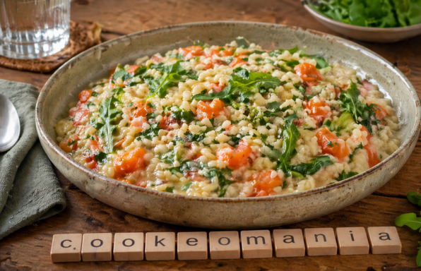 Risotto carottes et roquette au Cookeo une recette crémeuse et pleine de fraîcheur