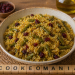Riz biryani au Cookeo : Une recette avec des haricots verts et cranberries au multicuiseur cookéo