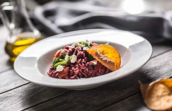 Risotto de betterave