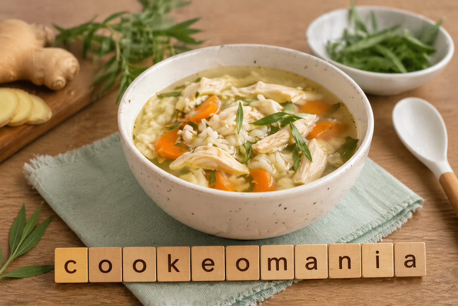 Bouillon de poulet à l’estragon au Cookeo une recette légère, parfumée et réconfortante