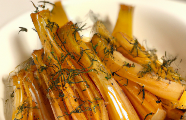 Fenouils caramélisés à l'orange au cookeo