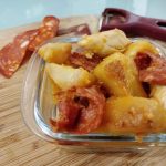 Pommes de terre sautées, poulet chorizo au robot multi-cuiseur Moulinex