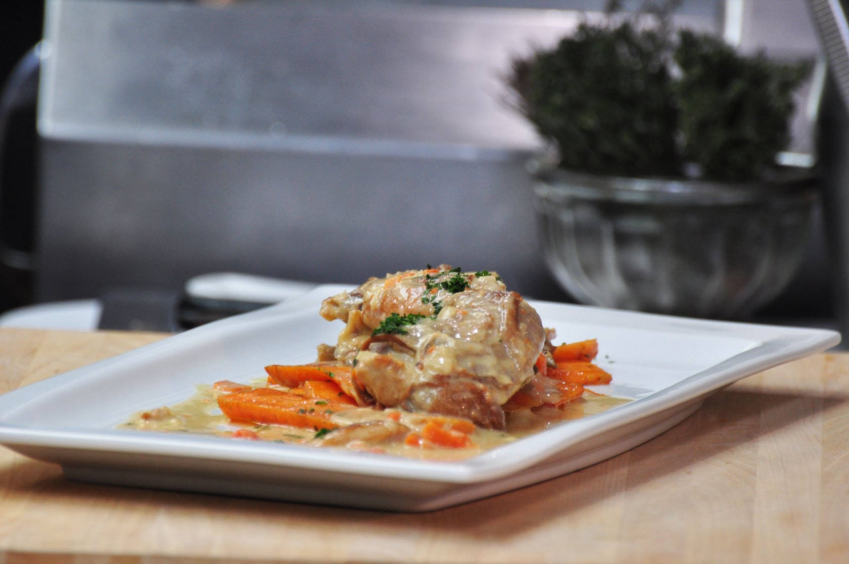 Lapin à la moutarde au cookeo