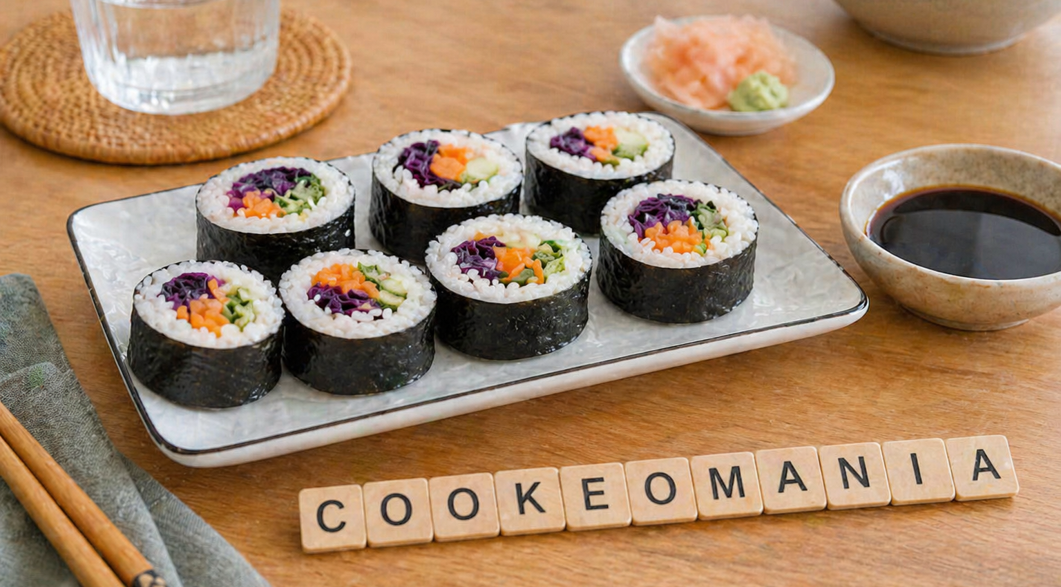 Makis aux légumes maison au Cookeo, frais, croquants et faciles à préparer