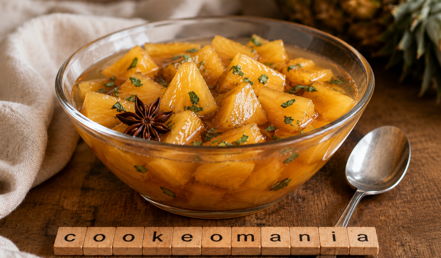 Ananas au sirop au cookeo