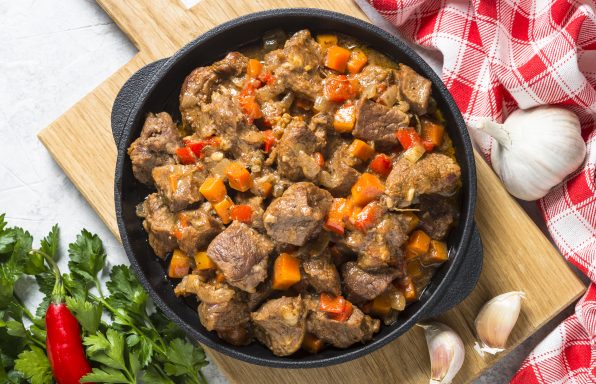Ragoût de bœuf aux petits légumes au cookeo