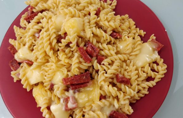 Pâte chorizo raclette au cookeo