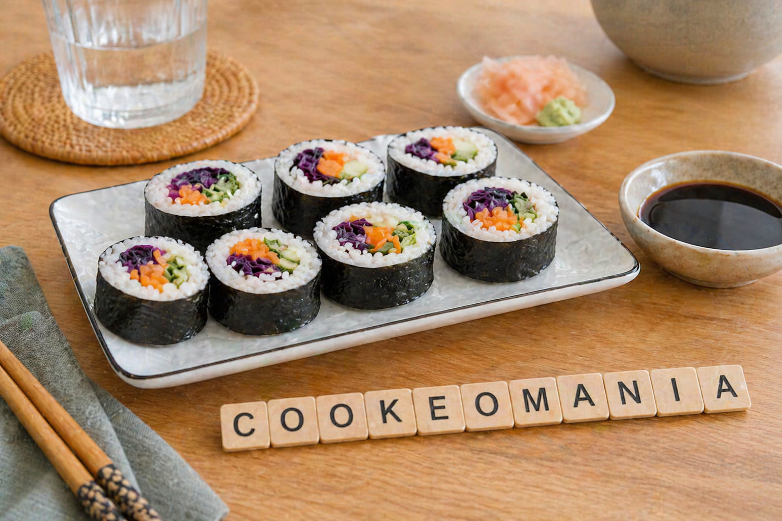 Makis aux légumes maison au Cookeo, frais, croquants et faciles à préparer